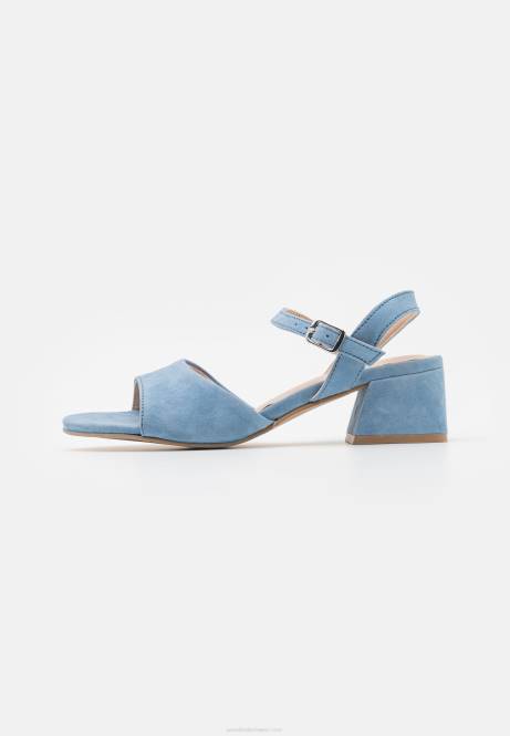 Ledersandalen hellblau Anna Field V0FT1382 Frauen