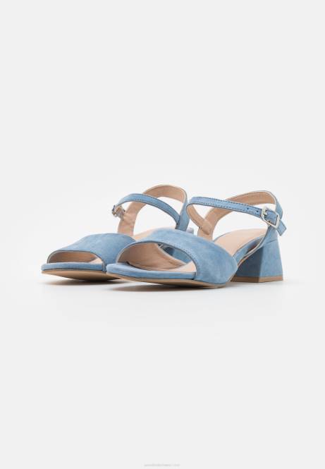 Ledersandalen hellblau Anna Field V0FT1382 Frauen