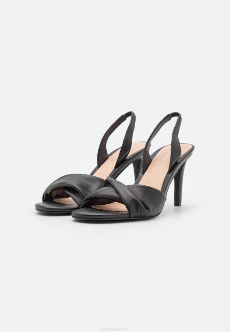 Ledersandalen mit hohen Absätzen in Schwarz Anna Field V0FT1265 Frauen