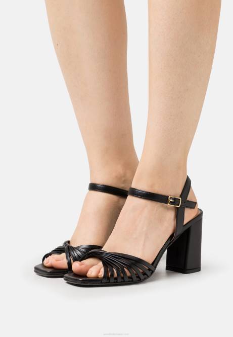 Ledersandalen mit hohen Absätzen in Schwarz Anna Field V0FT1400 Frauen