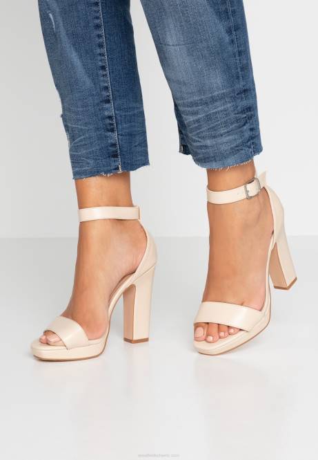 Offwhite-Sandalen mit hohen Absätzen Anna Field V0FT1557 Frauen