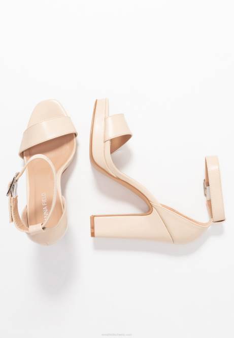 Offwhite-Sandalen mit hohen Absätzen Anna Field V0FT1557 Frauen