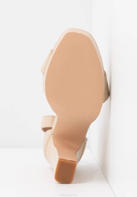 Offwhite-Sandalen mit hohen Absätzen Anna Field V0FT1557 Frauen