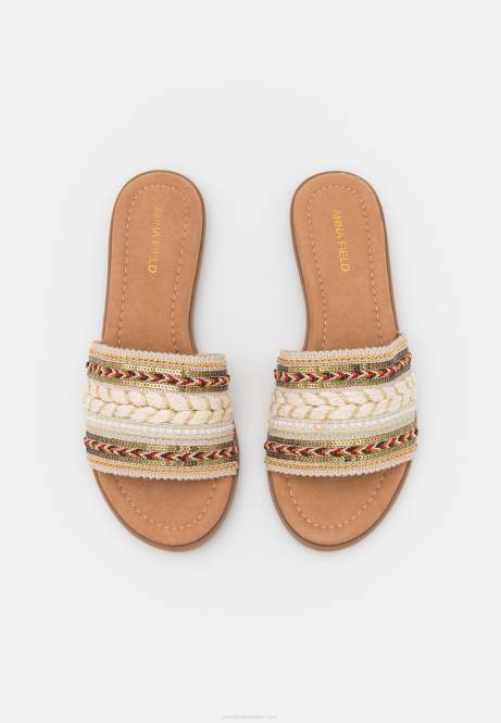 Pantoletten beige Anna Field V0FT1869 Frauen