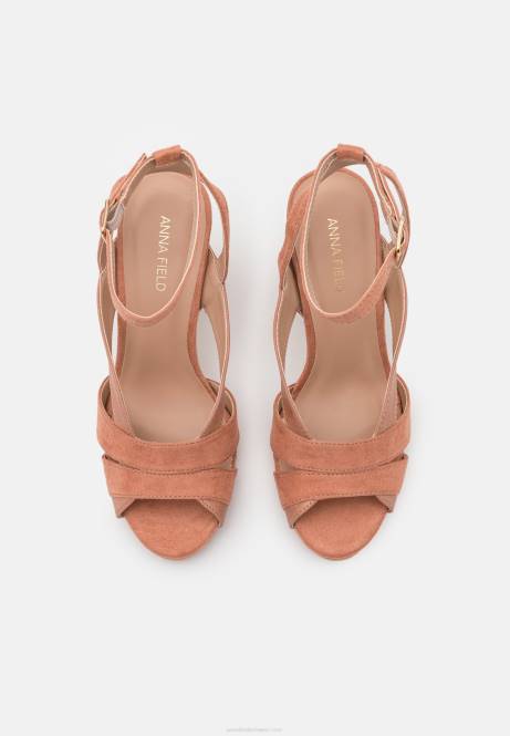 Plateausandalen dunkelrosa Anna Field V0FT1553 Frauen