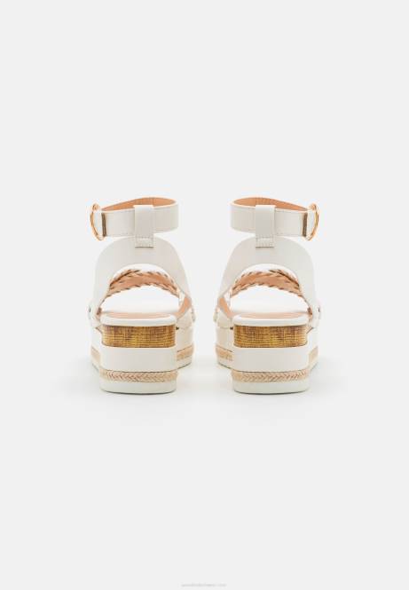 Plateausandalen weiß Anna Field V0FT1493 Frauen