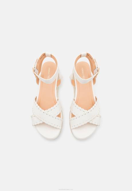 Plateausandalen weiß Anna Field V0FT1493 Frauen