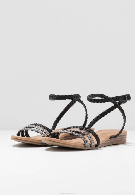Sandalen schwarz/silber Anna Field V0FT1248 Frauen