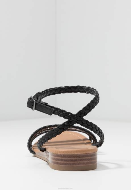 Sandalen schwarz/silber Anna Field V0FT1248 Frauen