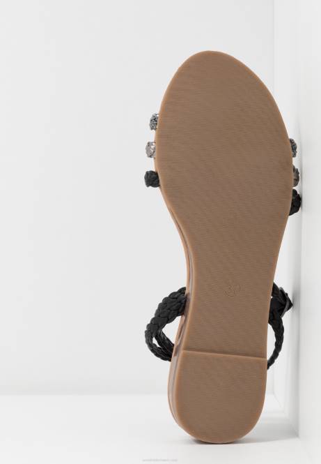 Sandalen schwarz/silber Anna Field V0FT1248 Frauen