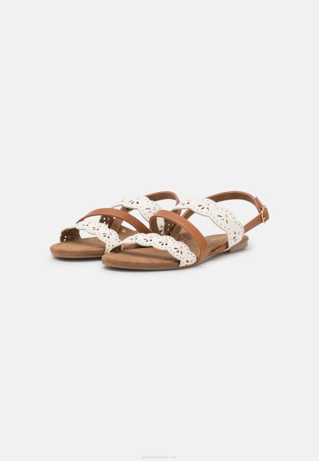Sandalen weiß/cognac Anna Field V0FT1308 Frauen