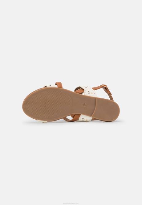 Sandalen weiß/cognac Anna Field V0FT1308 Frauen