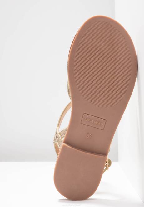 T-Steg-Sandalen Gold Anna Field V0FT1499 Frauen