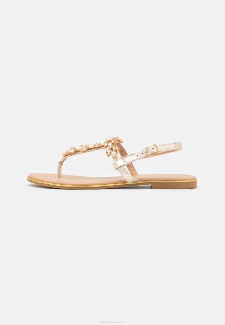 T-Steg-Sandalen Gold Anna Field V0FT1517 Frauen