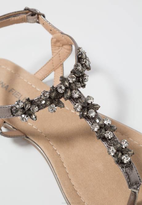 T-Steg-Sandalen Gunmetall Anna Field V0FT1515 Frauen