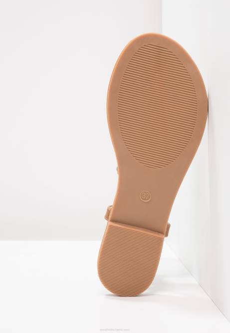 T-Steg-Sandalen braun Anna Field V0FT1519 Frauen