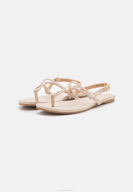 T-Steg-Sandalen in Beige Anna Field V0FT1511 Frauen