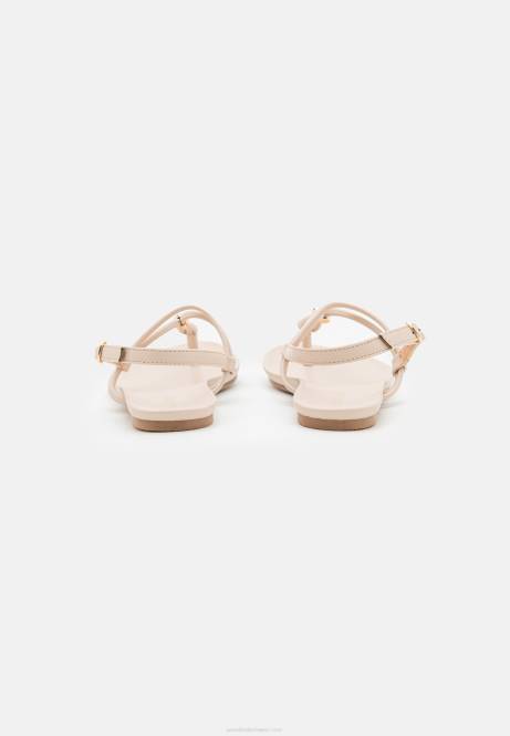 T-Steg-Sandalen in Beige Anna Field V0FT1511 Frauen