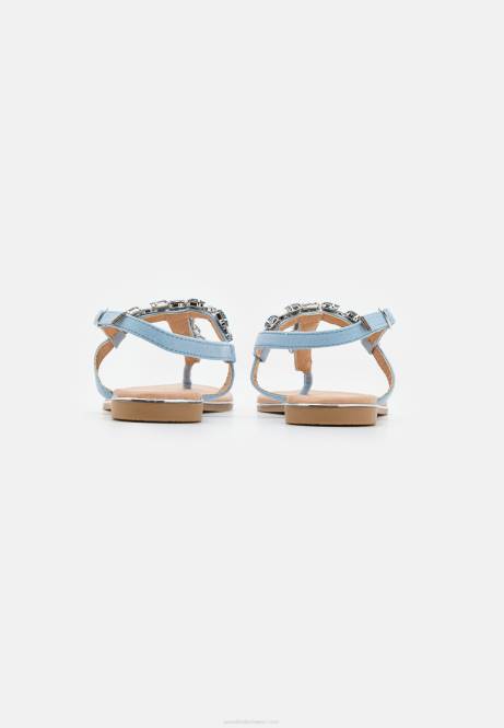 T-Steg-Sandalen in Hellblau Anna Field V0FT1533 Frauen