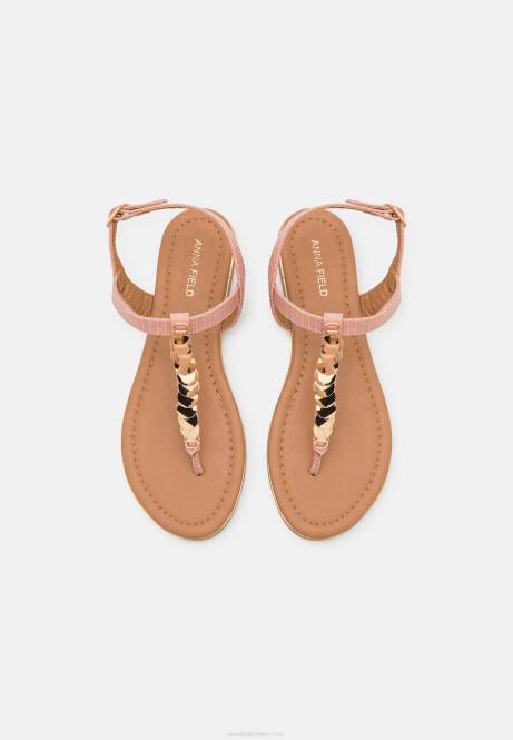 T-Steg-Sandalen in Hellrosa Anna Field V0FT1548 Frauen