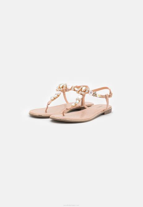 T-Steg-Sandalen in Roségold Anna Field V0FT1534 Frauen