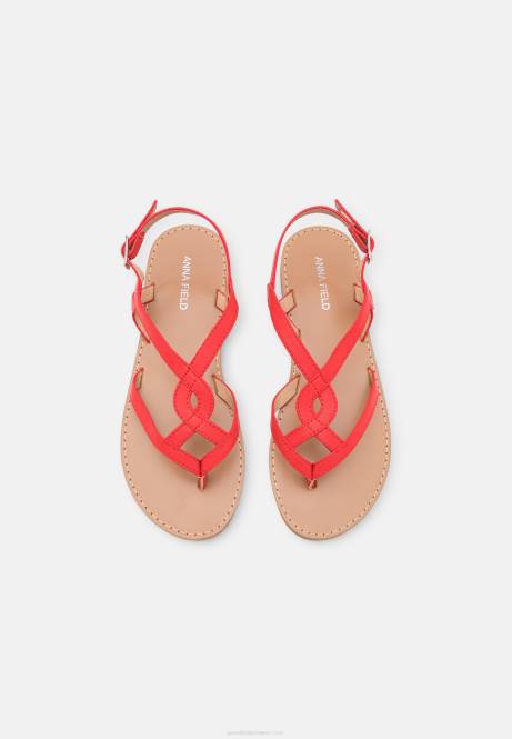 T-Steg-Sandalen rot Anna Field V0FT1525 Frauen