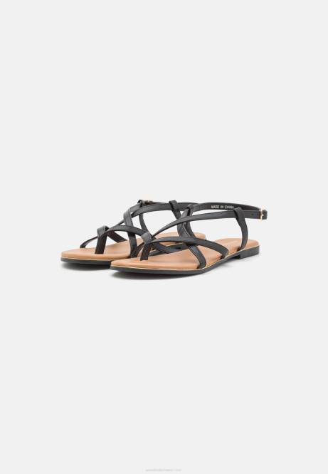 T-Steg-Sandalen schwarz Anna Field V0FT1506 Frauen