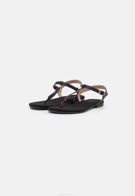 T-Steg-Sandalen schwarz Anna Field V0FT1510 Frauen