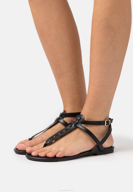 T-Steg-Sandalen schwarz Anna Field V0FT1516 Frauen