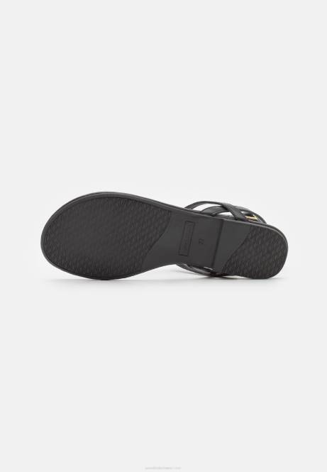 T-Steg-Sandalen schwarz Anna Field V0FT1516 Frauen