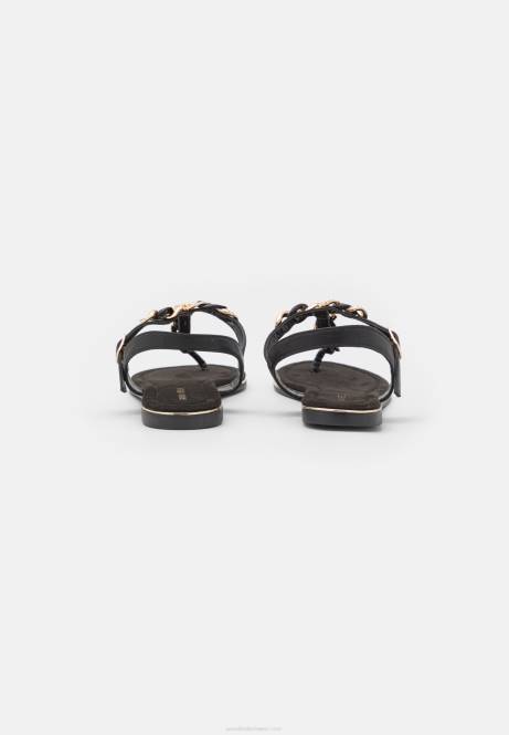 T-Steg-Sandalen schwarz Anna Field V0FT1530 Frauen