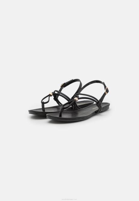 T-Steg-Sandalen schwarz Anna Field V0FT1538 Frauen