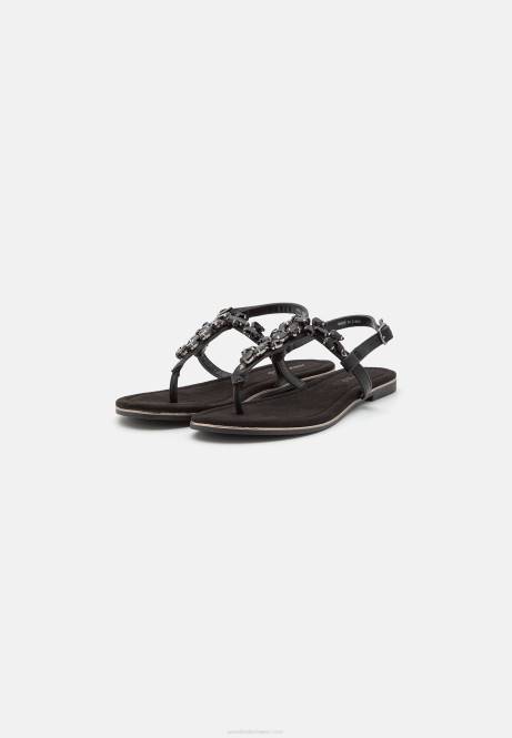 T-Steg-Sandalen schwarz Anna Field V0FT1541 Frauen