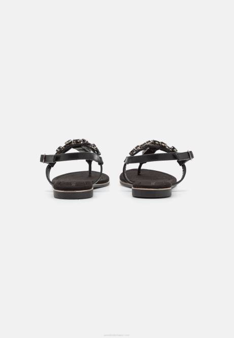 T-Steg-Sandalen schwarz Anna Field V0FT1541 Frauen