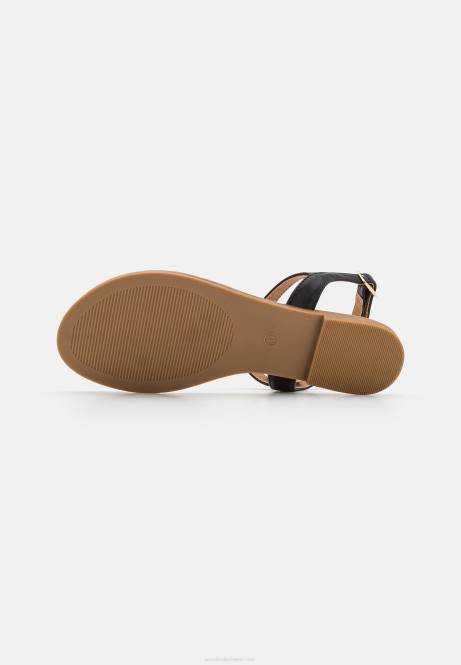 T-Steg-Sandalen schwarz Anna Field V0FT1547 Frauen