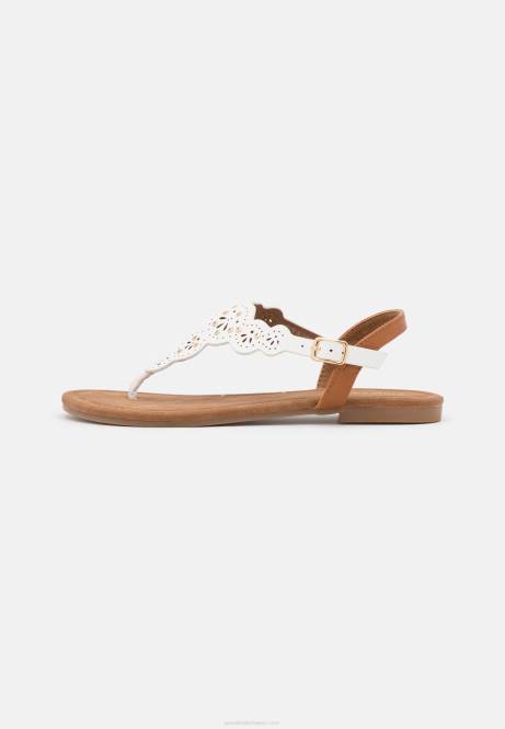 T-Steg-Sandalen weiß Anna Field V0FT1496 Frauen