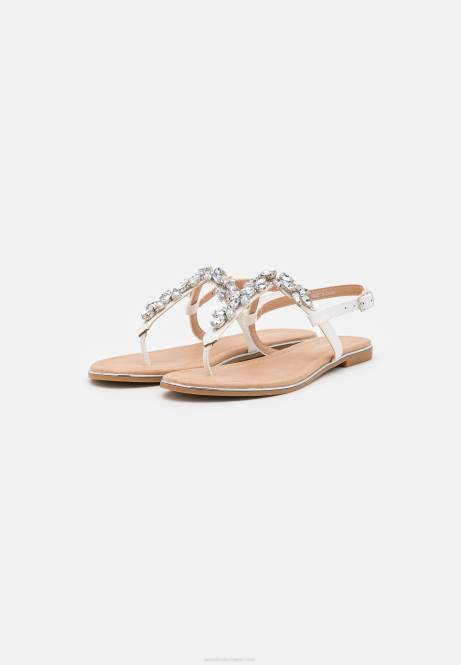 T-Steg-Sandalen weiß Anna Field V0FT1528 Frauen