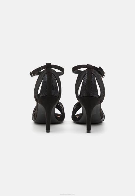 hochhackige Sandalen schwarz Anna Field V0FT1352 Frauen