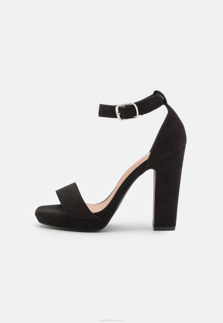 hochhackige Sandalen schwarz Anna Field V0FT1564 Frauen