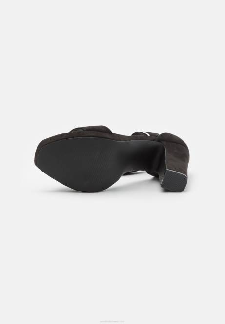 hochhackige Sandalen schwarz Anna Field V0FT1564 Frauen