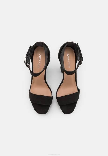 hochhackige Sandalen schwarz Anna Field V0FT1564 Frauen