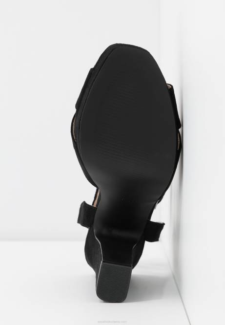 hochhackige Sandalen schwarz Anna Field V0FT1567 Frauen