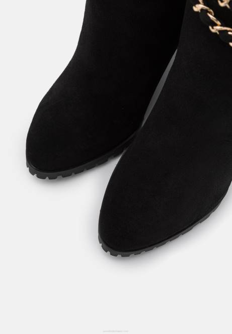 Keilstiefel aus Leder schwarz Anna Field V0FT2251 Frauen