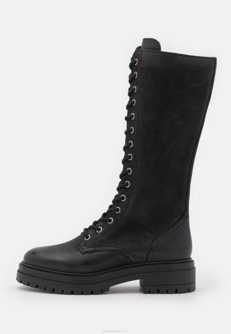 Lederschnürstiefel schwarz Anna Field V0FT2224 Frauen