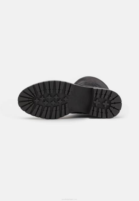 Lederschnürstiefel schwarz Anna Field V0FT2224 Frauen