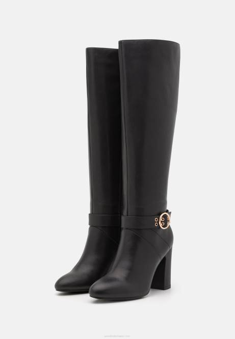 Lederstiefel mit hohen Absätzen schwarz Anna Field V0FT2257 Frauen