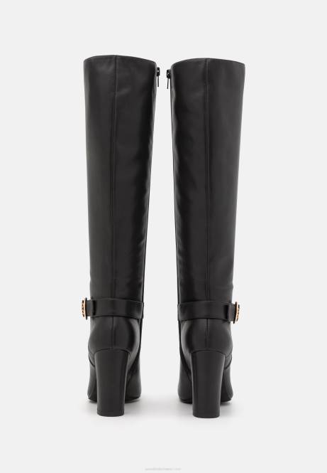 Lederstiefel mit hohen Absätzen schwarz Anna Field V0FT2257 Frauen