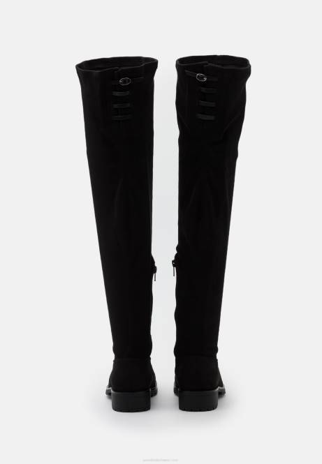 Overknee-Stiefel schwarz Anna Field V0FT2228 Frauen