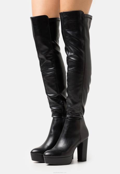 Overknee-Stiefel schwarz Anna Field V0FT2232 Frauen