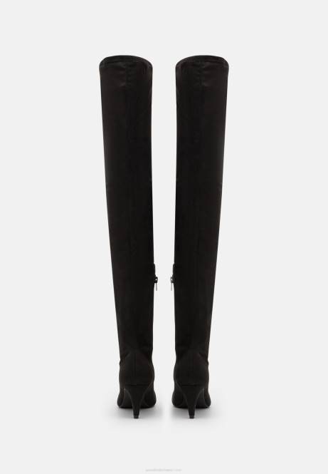 Overknee-Stiefel schwarz Anna Field V0FT2240 Frauen